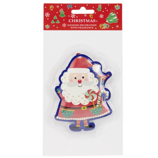 D&eacute;coration parfum&eacute;e &agrave; suspendre de No&euml;l (4 mod&egrave;les)