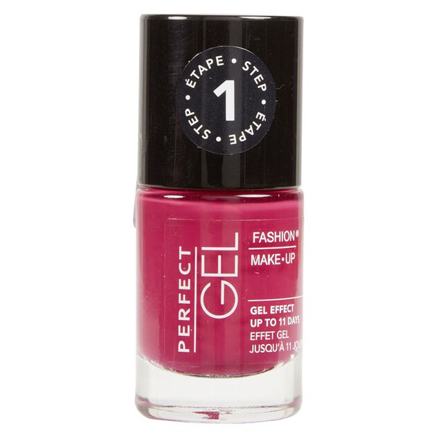 Vernis &agrave; ongles fashion perfect  gel framboise n&deg;07