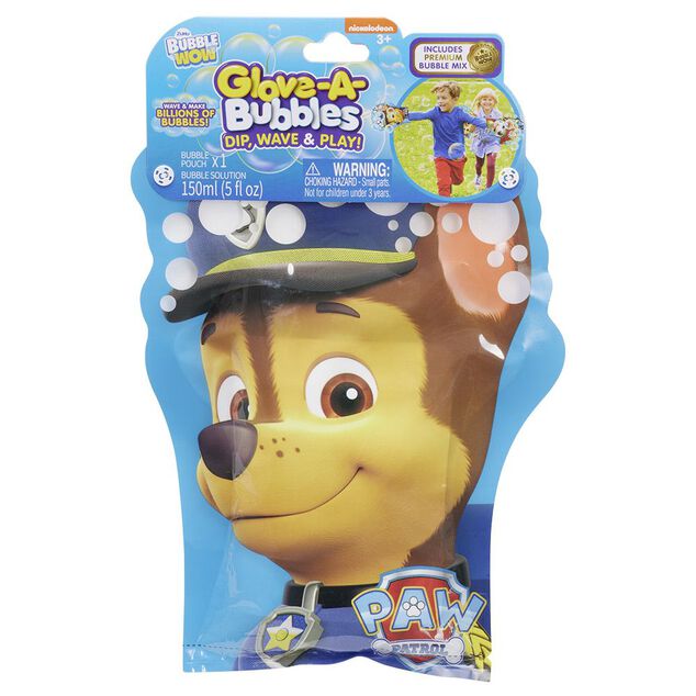 Gant à bulles Pat Patrouille
