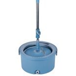 Seau essoreur polypropylène bleu L22x16xH32,5cm