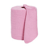 Chiffon microfibre rose rouleau de 50 pièces Ø13xH20cm
