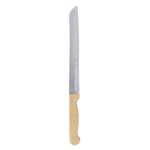 Bo&icirc;te &agrave; pain 6L plastique blanc planche bambou avec couteau et sac tissu coton
