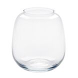 Vase rond en verre transparent &Oslash;19xH20cm