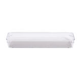 Organiseur de tiroir plastique transparent 32,5x10xH.4,6cm