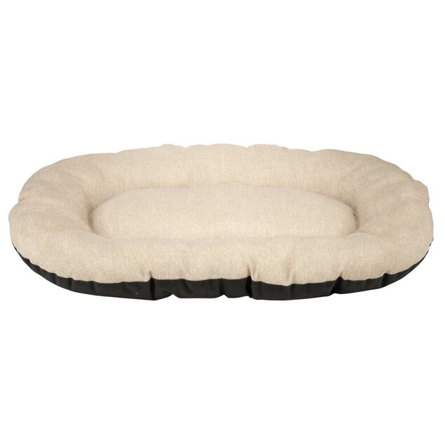 Couchage chien ou chat coton et polyester beige 48x70cm