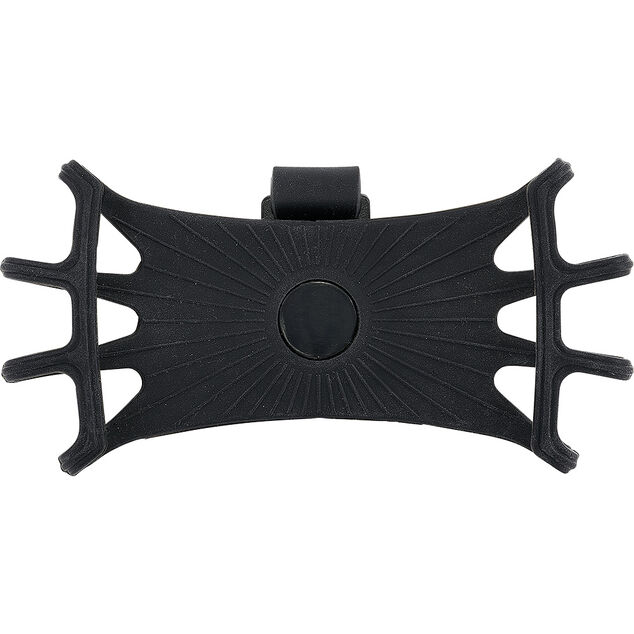 Support de t&eacute;l&eacute;phone pour v&eacute;lo plastique noir