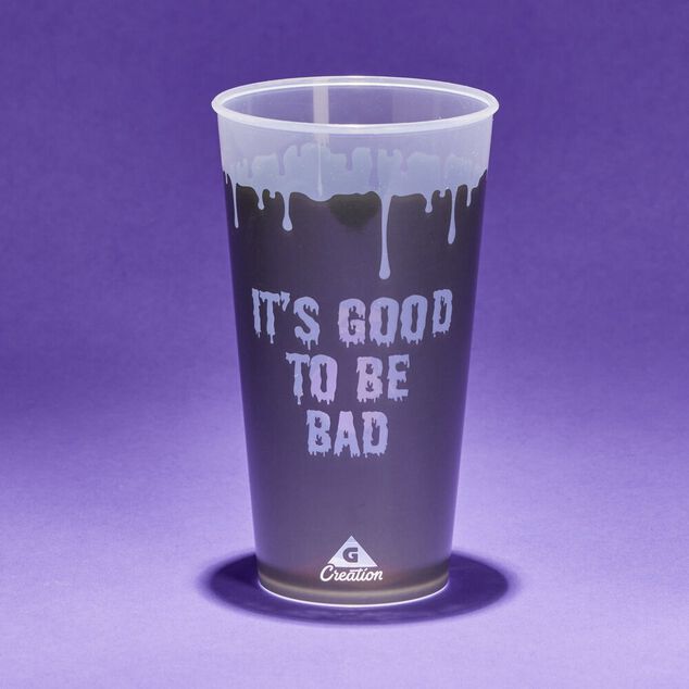 Gobelet plastique Vilains Disney &Oslash;9xH15,5cm