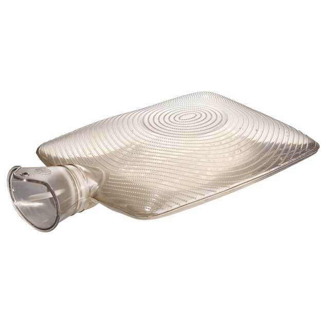 Bouillotte grise 100% caoutchouc