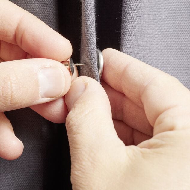 Lot de 6 paires de magnets pour rideaux