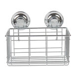 Panier de douche à ventouse inox