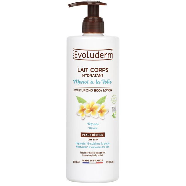 Lait corps Evoluderm mono&iuml; 500 ml
