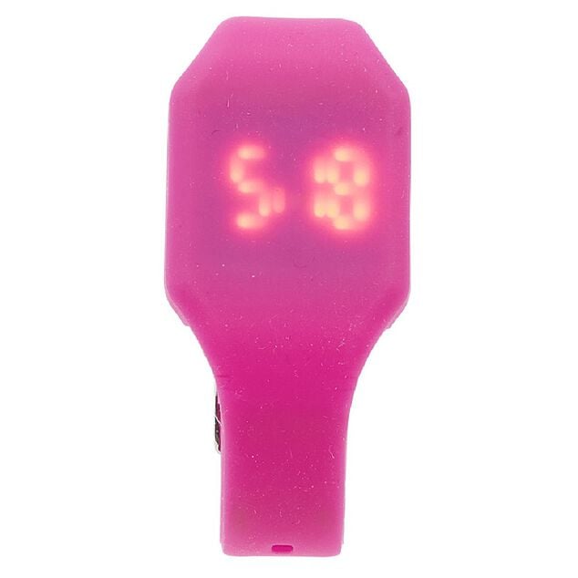Montre touch Ultra plate bracelet silicone uni