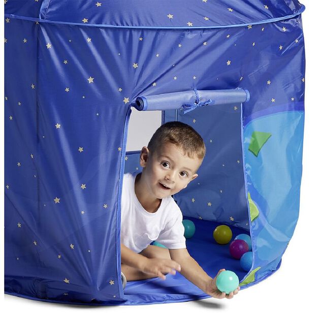 Tipi astronomie cosmos avec 4 accessoires scratch &Oslash;103xH135cm