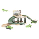 Jeu de parking militaire à construire avec 4 véhicules 19 pièces