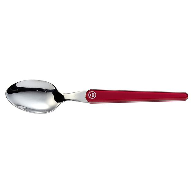 Cuill&egrave;re &agrave; soupe Laguiole manche rouge