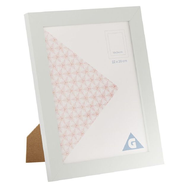 Cadre photo vert 22x28cm pour photo 18x24cm