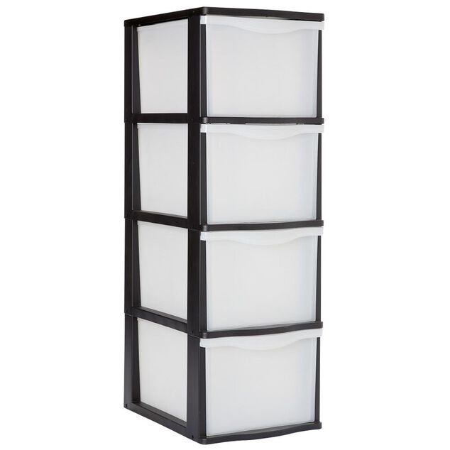 Tour de rangement 4 tiroirs A4