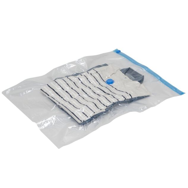 Housse vide air x9 plastique transparent avec pompe sous vide &agrave; piles