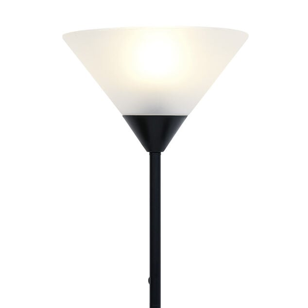 Lampadaire m&eacute;tal plastique &Oslash;25xH176 cm