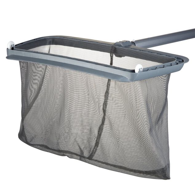 &Eacute;puisette de fond &agrave; roulettes pour piscine