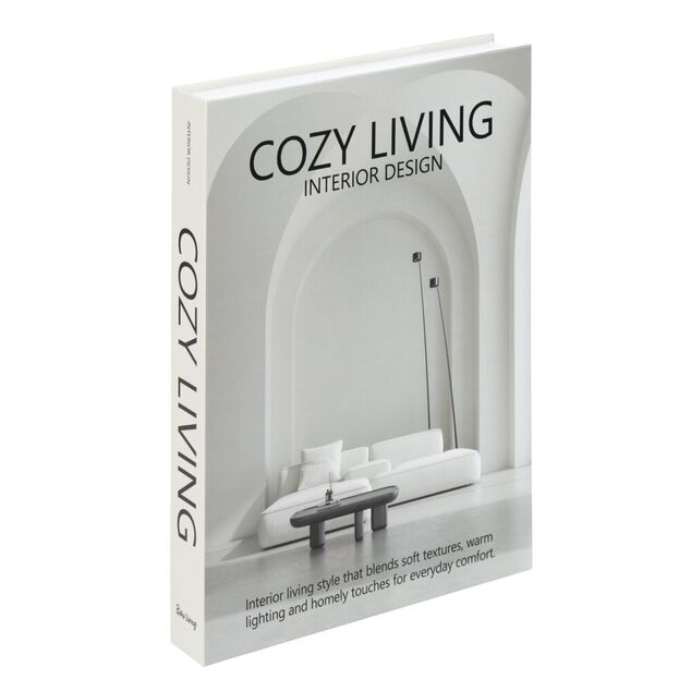 Bo&icirc;te livre d&eacute;corative Home Cozy 16x22cm (2 mod&egrave;les)
