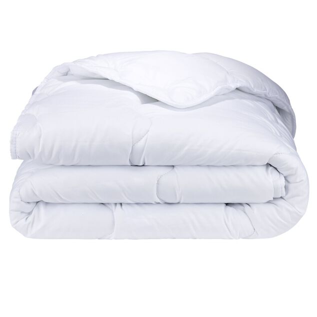 Couette 2 personnes l&eacute;g&egrave;re blanc 220x240cm