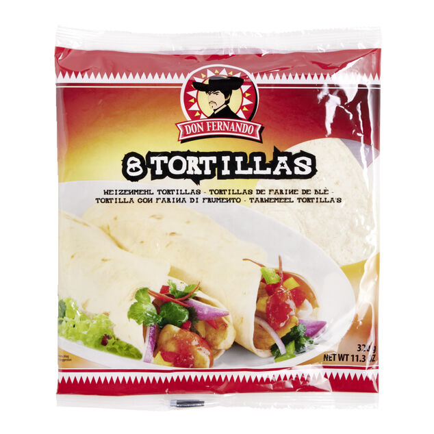 Tortillas x8