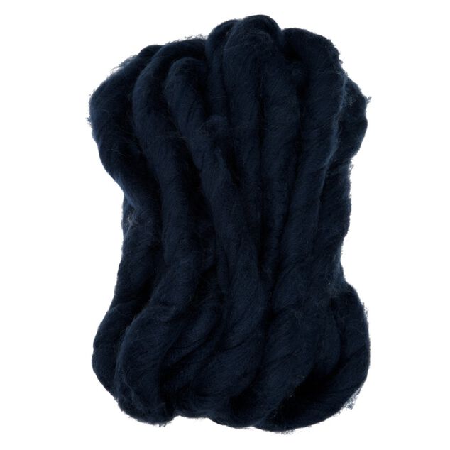Pelote de laine 300g 15m bleu fonc&eacute;