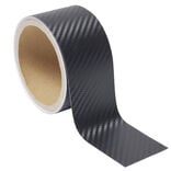 Adh&eacute;sif fibre de carbone noir rouleau 3m