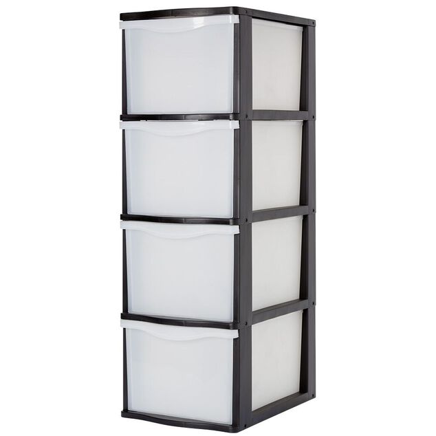 Tour de rangement 4 tiroirs A4