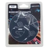Bande r&eacute;fl&eacute;chissante adh&eacute;sive blanche 1,5m