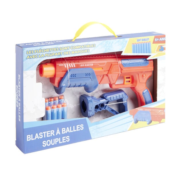 Pistolet avec 8 flechettes