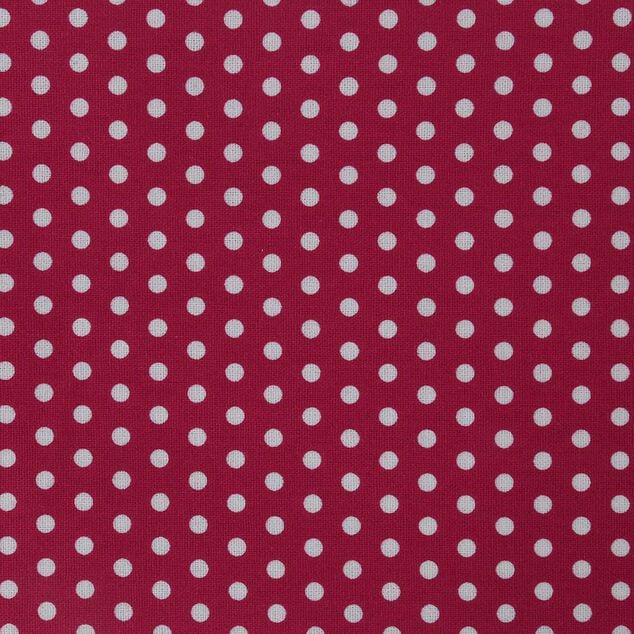 Coupon de tissu 46x55 cm en coton rouge