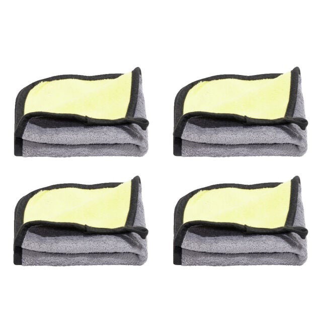 Lot de 4 chiffons nettoyant pour voiture 30x30cm