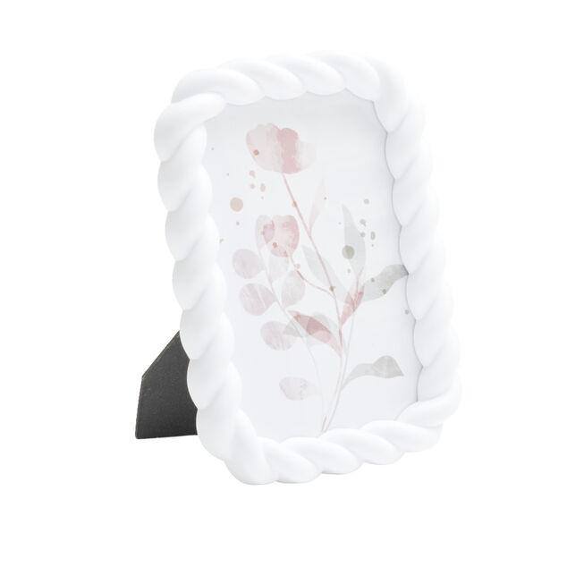 Cadre photo plastique contour torsad&eacute; 13x18cm (4 mod&egrave;les)