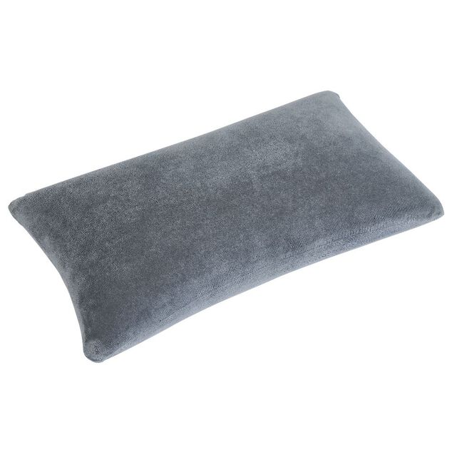 Coussin de voyage mémoire de forme gris