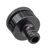 Raccord tuyau plastique noir Black&Decker &Oslash;4xH4,8cm