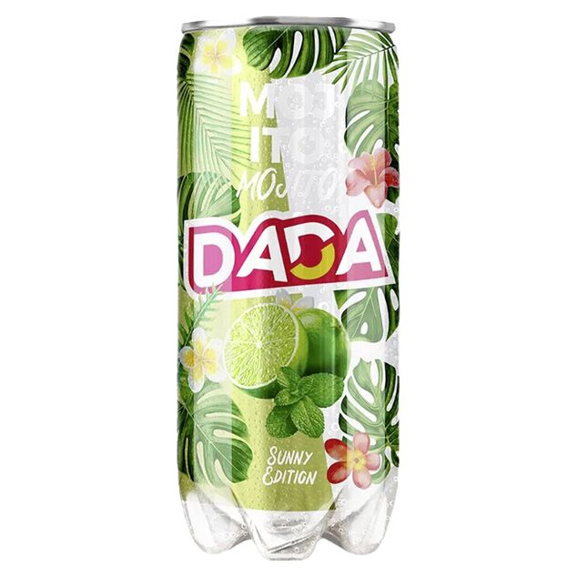 Boisson p&eacute;tillante Dada saveur mojito 33cl