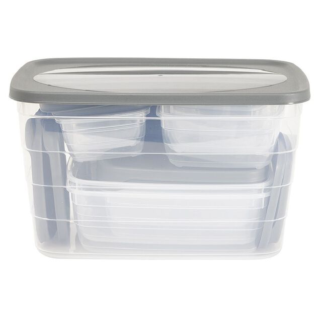 Bo&icirc;te alimentaire en plastique x11