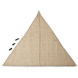 Voile d'ombrage Delta Mahon triangulaire 300x300x300cm jute