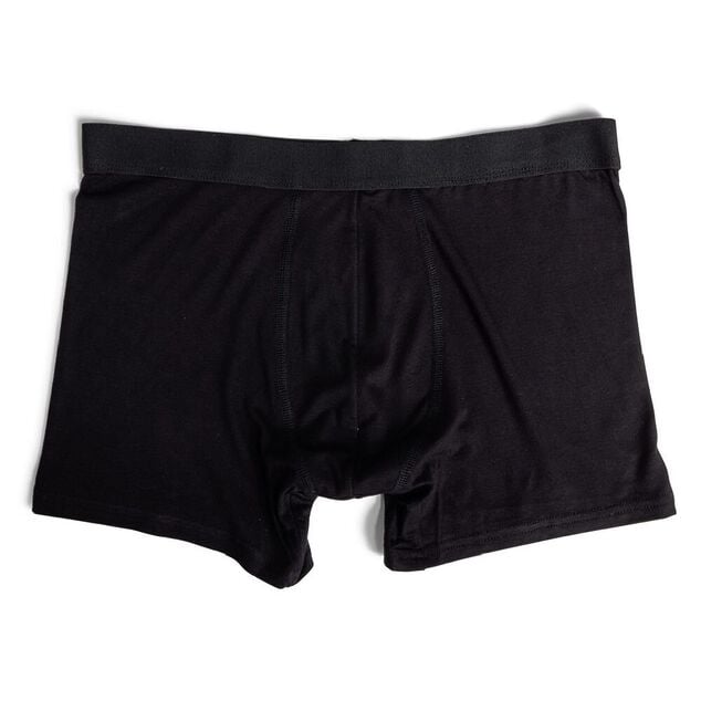 Lot de 2 boxers homme taille L bambou et &eacute;lasthanne noir
