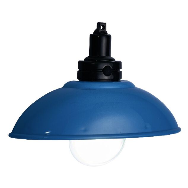 Lampe LED style abat jour vintage