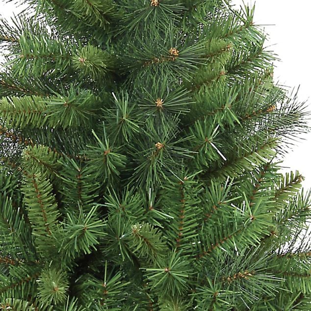 Sapin artificiel vert pied en bois 228 branches Ø65xH120cm