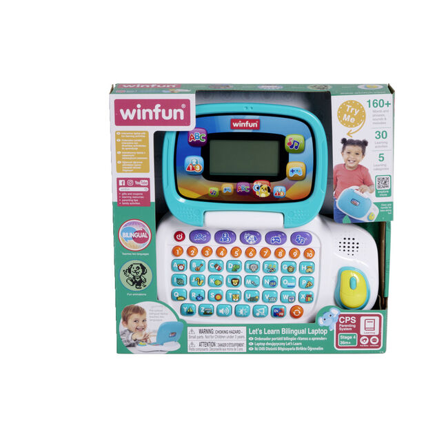 Ordinateur portable bilingue pour enfant