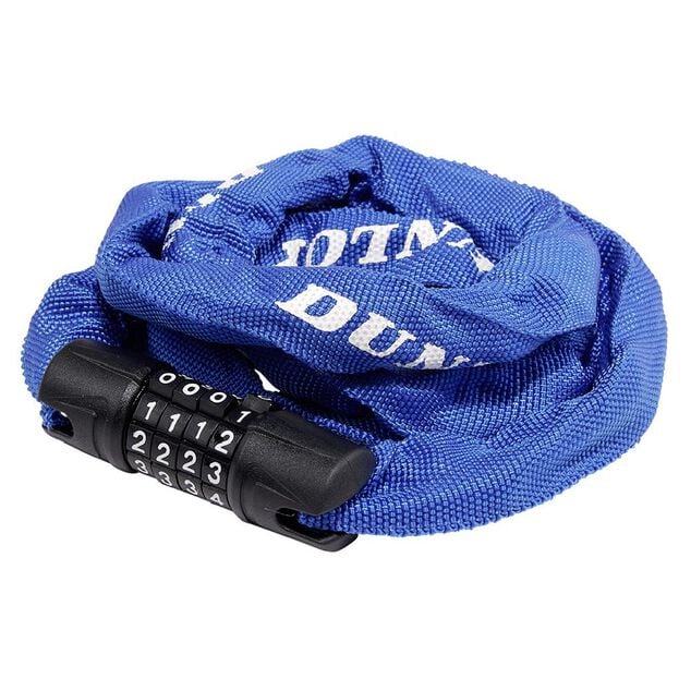 C&acirc;ble antivol avec code Dunlop &Oslash;3,5xL200cm