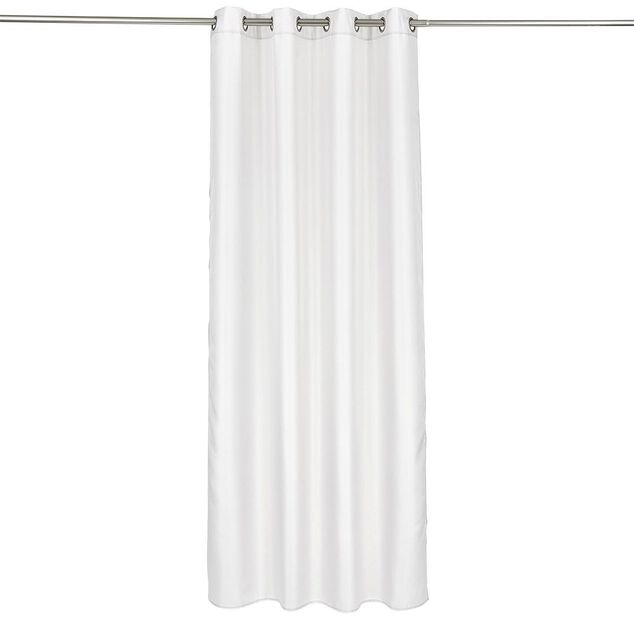 Rideau polyester 140x240cm Oxford gris