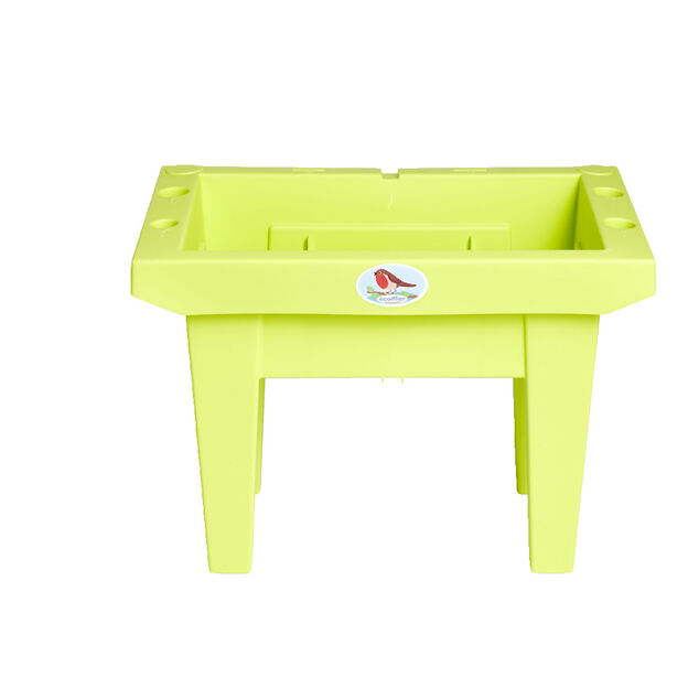 Jardini&egrave;re enfant plastique avec 11 accessoires 43xH31x27cm