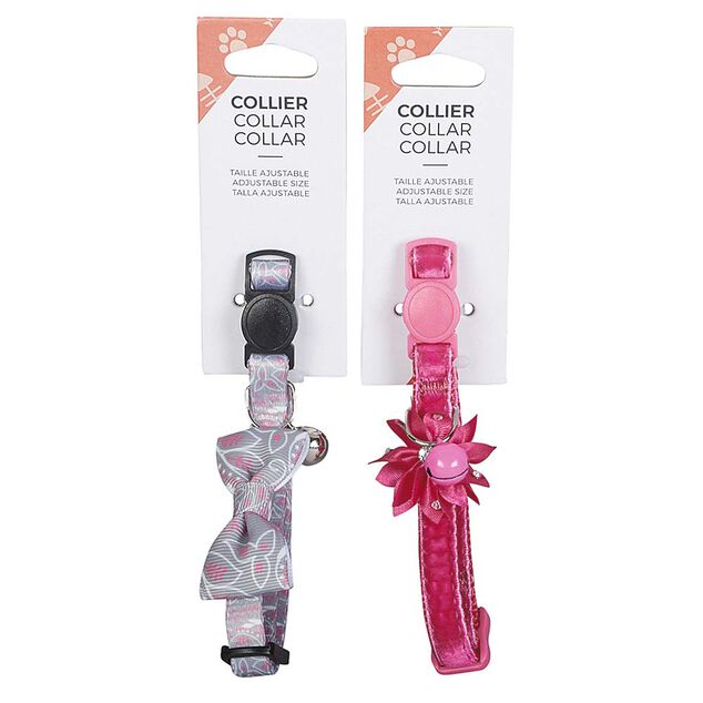 Collier pour chat fantaisie clochette (2 mod&egrave;les)