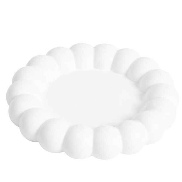 Vide poche rond bubble en ciment color&eacute; &Oslash;13,5xH2,5cm (3 mod&egrave;les)