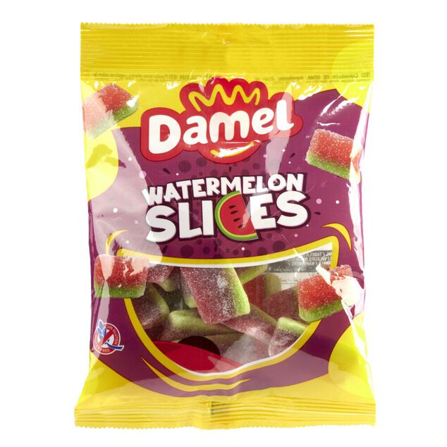 Bonbons pastèque Damel Watermelon Slices 135gr